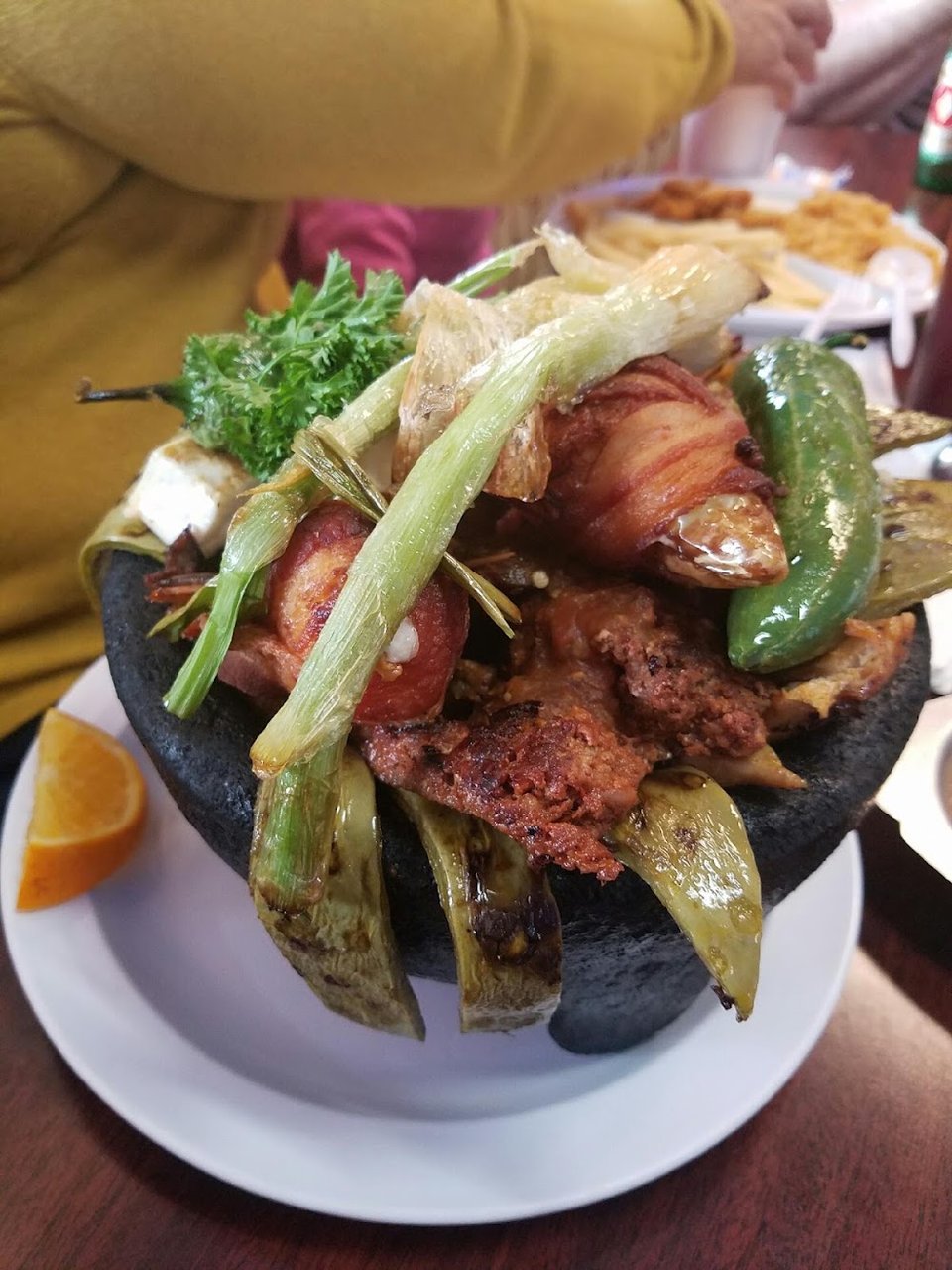 Molcajete Mar Y Tierra