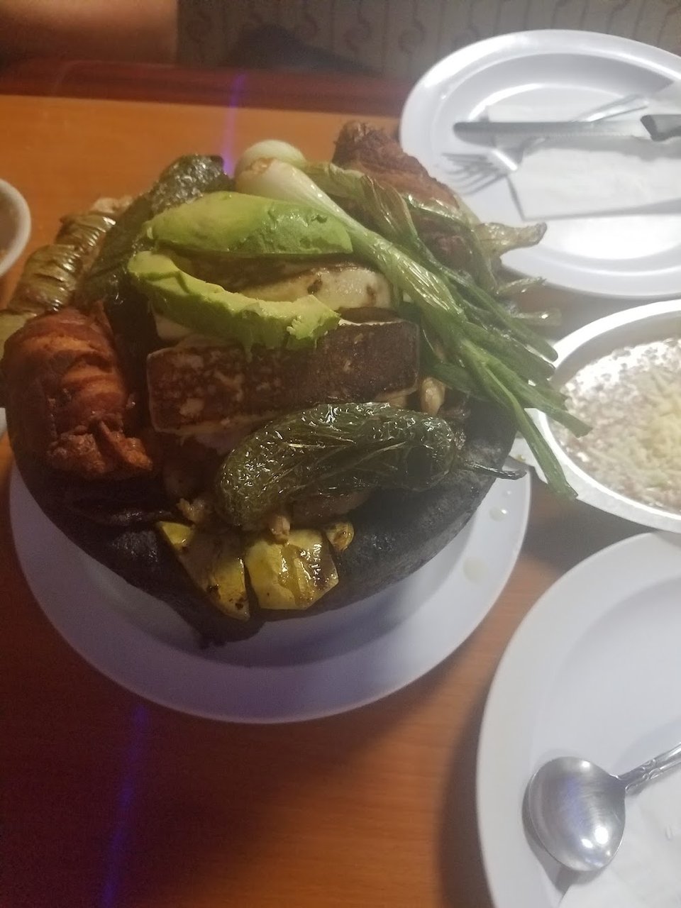 Mexican seafood specials and drinks